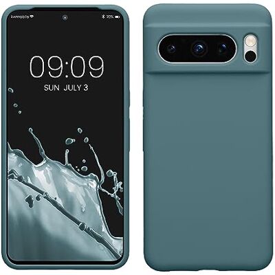 kwmobile Carcasa compatível com Google Pixel 8 Pro Capa de TPU e silicone à prova de choque Compatível com carregamento sem fio Noite ártica kwmobile Carcasa compatível com Google Pixel 8 Pro Capa de TPU e silicone à prova de choque Compatível com carregamento sem fio Noite ártica