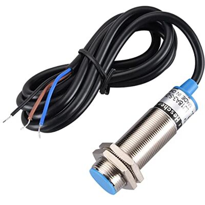 Heschen Sensor de proximidade indutivos interruptor LJ18A3-5-Z/BY detetor de 5 mm 10-30VDC 200 mA PNP não normalmente aberto (fio) 3 Heschen Sensor de proximidade indutivos interruptor LJ18A3-5-Z/BY detetor de 5 mm 10-30VDC 200 mA PNP não normalmente aberto (fio) 3