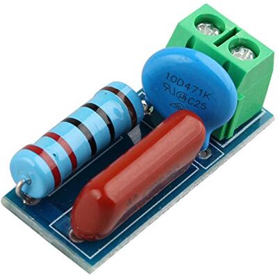 HALJIA RC módulo de circuito de amortecimento/absorção relé proteção de contacto resistência módulo de circuito de absorção de sobretensão HALJIA RC módulo de circuito de amortecimento/absorção relé proteção de contacto resistência módulo de circuito de absorção de sobretensão