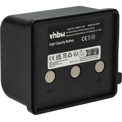 vhbw Bateria substitui Itowa BT7223 BT7223MH para controlo remoto, controlo remoto (2000 mAh, 7,2 V, NiMH) vhbw Bateria substitui Itowa BT7223 BT7223MH para controlo remoto, controlo remoto (2000 mAh, 7,2 V, NiMH)
