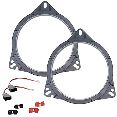 sound-way Adaptadores com conectores de altifalante de 16,5 cm, compatível com Toyota sound-way Adaptadores com conectores de altifalante de 16,5 cm, compatível com Toyota