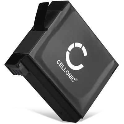 CELLONIC Bateria compatível com GoPro Hero 4, Hero 4 Black, 335-06532-000 1160 mAh, 3,8 V, iões de lítio para GoPro Hero 4 Silver, Hero 4 Plus, AHDBT-401 CELLONIC Bateria compatível com GoPro Hero 4, Hero 4 Black, 335-06532-000 1160 mAh, 3,8 V, iões de lítio para GoPro Hero 4 Silver, Hero 4 Plus, AHDBT-401
