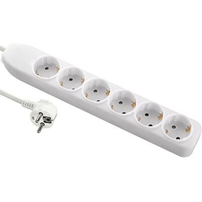 ELECTRALINE - 51611 - 6 tomadas - 1.5 m - Power strip ELECTRALINE - 51611 - 6 tomadas - 1.5 m - Power strip