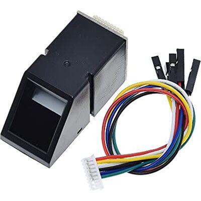 DollaTek Módulo de sensor de leitor de impressão digital ótico de luz azul para Arduino DollaTek Módulo de sensor de leitor de impressão digital ótico de luz azul para Arduino