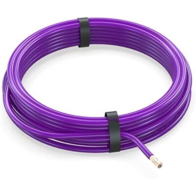AUPROTEC FLRY-B Fio elétrico em anel de 1,0 mm²: 5 m, 1,0 mm² violeta AUPROTEC FLRY-B Fio elétrico em anel de 1,0 mm²: 5 m, 1,0 mm² violeta