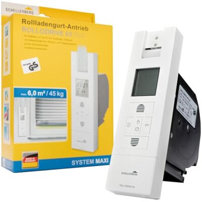 Schellenberg 22766 Acionamento por correia para persianas de enrolar RolloDrive 65 Plus Schellenberg 22766 Acionamento por correia para persianas de enrolar RolloDrive 65 Plus