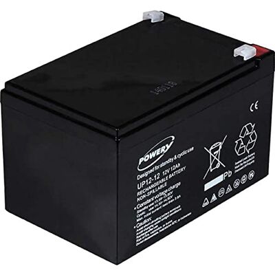 Powery bateria de gel 12 Ah 12 V Powery bateria de gel 12 Ah 12 V