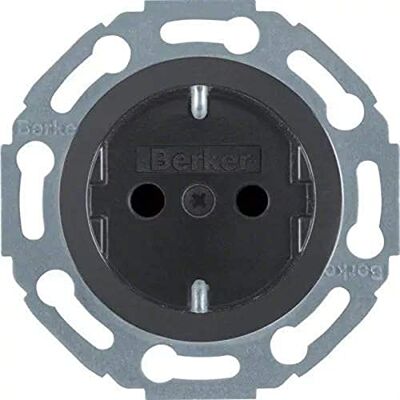 Berker Tome SCHUKO, 1930, preto, brilho Berker Tome SCHUKO, 1930, preto, brilho