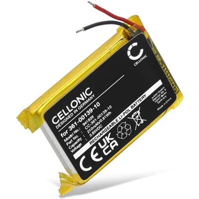 CELLONIC Bateria compatível com Garmin Venu 2, Fenix 7S, 361-00139-10 210 mAh, 3,7 V, polímero de lítio para Garmin 361-00145-00 CELLONIC Bateria compatível com Garmin Venu 2, Fenix 7S, 361-00139-10 210 mAh, 3,7 V, polímero de lítio para Garmin 361-00145-00