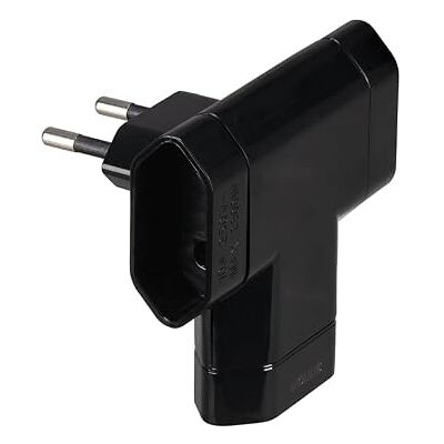 Simon Com fios Adaptador 10 a 250 V 3 tomadas preto blister Simon Com fios Adaptador 10 a 250 V 3 tomadas preto blister
