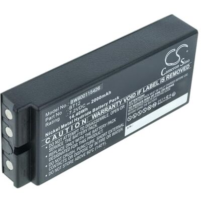vhbw Bateria substitui Ikusi BT12, 2303696 para controlo remoto industrial (2000 mAh, 7,2 V, NiMH) preto 2303696 para mando a distancia industrial (2000 mAh, 7,2 V, NiMH) negro vhbw Bateria substitui Ikusi BT12, 2303696 para controlo remoto industrial (2000 mAh, 7,2 V, NiMH) preto 2303696 para mando a distancia industrial (2000 mAh, 7,2 V, NiMH) negro