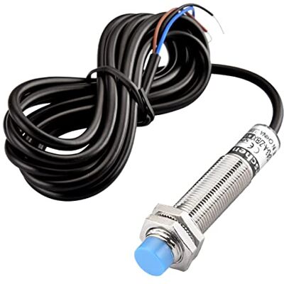 Heschen Interruptor de sensor de foco capacitivo LJC12A3-A-Z/BX detetor 5 mm 10-30 VDC 200 mA NPN normalmente aberto (NO) 3 cabos Heschen Interruptor de sensor de foco capacitivo LJC12A3-A-Z/BX detetor 5 mm 10-30 VDC 200 mA NPN normalmente aberto (NO) 3 cabos