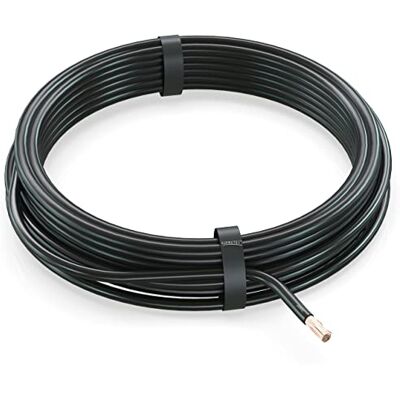 AUPROTEC Cabo polar 4,0 mm² FLRY-B fio elétrico em anel: 5 m, 4,0 mm² preto AUPROTEC Cabo polar 4,0 mm² FLRY-B fio elétrico em anel: 5 m, 4,0 mm² preto