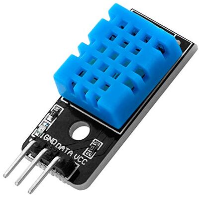 AZDelivery KY-015 Módulo de sensor de temperatura DHT11, compatível com Arduino com E-Book incluído! AZDelivery KY-015 Módulo de sensor de temperatura DHT11, compatível com Arduino com E-Book incluído!