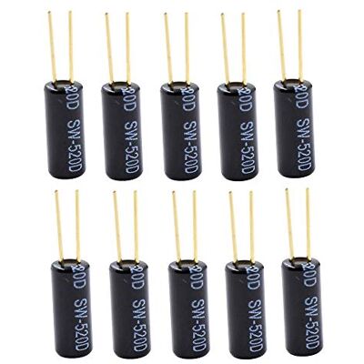 Movilideas 10X sensor de inclinação SW-520D SW520D interruptor Movilideas 10X sensor de inclinação SW-520D SW520D interruptor