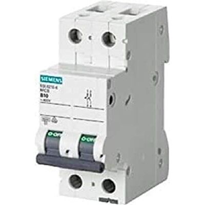 Siemens AUT.MAGNETOT.400V 6kA 2P C- 6A Siemens AUT.MAGNETOT.400V 6kA 2P C- 6A