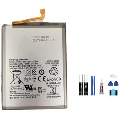 Generic Bateria EB-BA336ABY 3,88 V 5000 mAh bateria compatível com Galaxy A33 SM-A336/A53 5G SM-A536B Generic Bateria EB-BA336ABY 3,88 V 5000 mAh bateria compatível com Galaxy A33 SM-A336/A53 5G SM-A536B