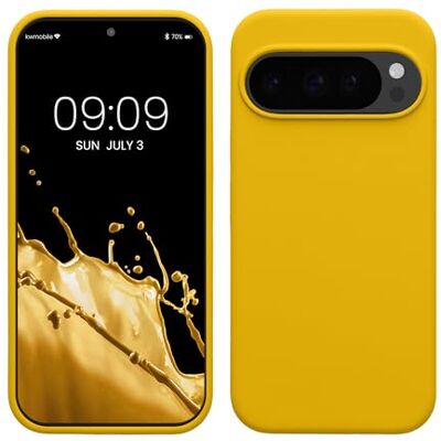 kwmobile Carcaça Compatível com Google Pixel 10 / Pixel 10 Pro Capa Estojo em TPU e Silicone à prova de choque Compatível com carregamento sem fio Amarelo fluorescente kwmobile Carcaça Compatível com Google Pixel 10 / Pixel 10 Pro Capa Estojo em TPU e Silicone à prova de choque Compatível com carregamento sem fio Amarelo fluorescente