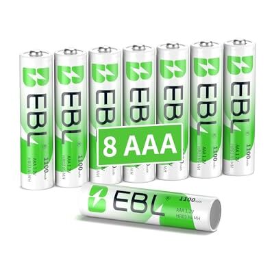 EBL 1100mAh AAA Ni-MH Pilas Recargables 1,2V Batería 1200Tech recarregáveis longa duração HR03 AAA bateria aplicável a câmaras, comandos, brinquedo, lanterna, rato EBL 1100mAh AAA Ni-MH Pilas Recargables 1,2V Batería 1200Tech recarregáveis longa duração HR03 AAA bateria aplicável a câmaras, comandos, brinquedo, lanterna, rato