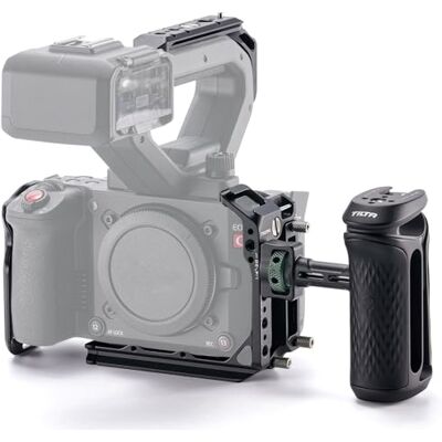 Tilta Gaiola C50, kit básico de gaiola para câmera compatível com C50 com suporte de extensão XLR, alça lateral preto TA-T93-A-B Tilta Gaiola C50, kit básico de gaiola para câmera compatível com C50 com suporte de extensão XLR, alça lateral preto TA-T93-A-B