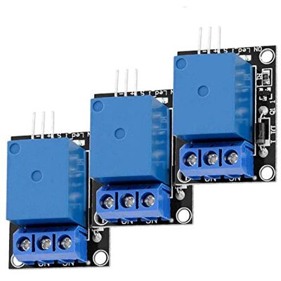 AZDelivery 3 unidades 1 canal KY-019 módulo Rele 5 V High-Level-Trigger compatível com Arduino E-Book incluído! AZDelivery 3 unidades 1 canal KY-019 módulo Rele 5 V High-Level-Trigger compatível com Arduino E-Book incluído!