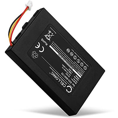 CELLONIC Bateria compatível com Logitech G933, G533, 533-000132 1200 mAh, 3,7 V, polímero de lítio CELLONIC Bateria compatível com Logitech G933, G533, 533-000132 1200 mAh, 3,7 V, polímero de lítio