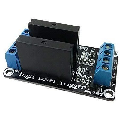 DollaTek 5V 2 Channel SSR Relé de estado sólido interruptor de energia High Level Trigger para Arduino UNO Raspberry Pi Arm DollaTek 5V 2 Channel SSR Relé de estado sólido interruptor de energia High Level Trigger para Arduino UNO Raspberry Pi Arm