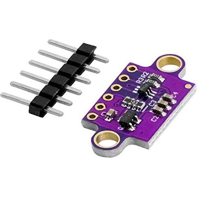 AZDelivery VL53L0X Time of Flight sensor módulo sensor de medição de distância de tempo de voo (ToF) 940nm compatível com Arduino com E-Book incluído! AZDelivery VL53L0X Time of Flight sensor módulo sensor de medição de distância de tempo de voo (ToF) 940nm compatível com Arduino com E-Book incluído!