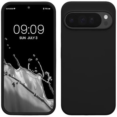 kwmobile Capa compatível com Google Pixel 10 Pro XL Case de TPU e silicone à prova de choque Compatível com carregamento sem fio Preto kwmobile Capa compatível com Google Pixel 10 Pro XL Case de TPU e silicone à prova de choque Compatível com carregamento sem fio Preto