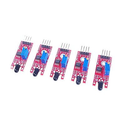 ANGEEK 5 peças KY-026 sensor de chama módulo detetor de fogo IR sensor detetor de temperatura para Arduino ANGEEK 5 peças KY-026 sensor de chama módulo detetor de fogo IR sensor detetor de temperatura para Arduino