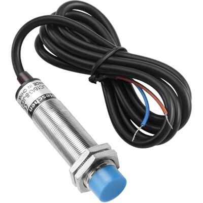 Heschen Interruptor sensor de proximidade capacitivo, LJC18A3-B-J/DZ, detetor 1-10 mm, 90-250 VAC 400 mA, normalmente fechado (NC), 2 cabos Heschen Interruptor sensor de proximidade capacitivo, LJC18A3-B-J/DZ, detetor 1-10 mm, 90-250 VAC 400 mA, normalmente fechado (NC), 2 cabos