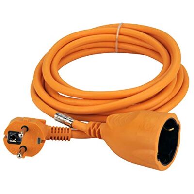 Unitec 44583 - Extensão elétrica - Laranja - 3m Unitec 44583 - Extensão elétrica - Laranja - 3m