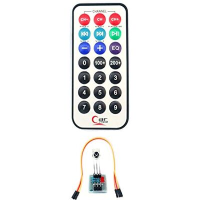 ARCELI CTYRZCH HX1838 Controlo remoto infravermelho módulo recetor de IR kit DIY HX1838 para Arduino Raspberry Pi ARCELI CTYRZCH HX1838 Controlo remoto infravermelho módulo recetor de IR kit DIY HX1838 para Arduino Raspberry Pi