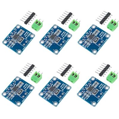 GERUI 6 peças INA219 módulo de sensor de monitorização de corrente/potência bidirecional I2C para Arduino Raspberry Pi GERUI 6 peças INA219 módulo de sensor de monitorização de corrente/potência bidirecional I2C para Arduino Raspberry Pi