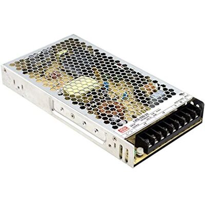 MEAN WELL Fonte de alimentação de comutação tipo fechado 200 W 5 V 40 A LRS-200-5 AC-DC de saída única LRS-200 Series MEAN WELL Fonte de alimentação de comutação tipo fechado 200 W 5 V 40 A LRS-200-5 AC-DC de saída única LRS-200 Series