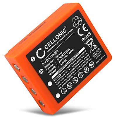 CELLONIC , Bateria de controlo remoto compatível com HBC Radiomatic Vector Pro, microfone 5, micron 7 (2000 mAh, 3,6 V) 2000mAh, 3.6V, NiMH para HBC Radiomatic Vector Pro, Patrol D, Linus 4, Quadrix, Keynote, BA223000, FUB6 CELLONIC , Bateria de controlo remoto compatível com HBC Radiomatic Vector Pro, microfone 5, micron 7 (2000 mAh, 3,6 V) 2000mAh, 3.6V, NiMH para HBC Radiomatic Vector Pro, Patrol D, Linus 4, Quadrix, Keynote, BA223000, FUB6