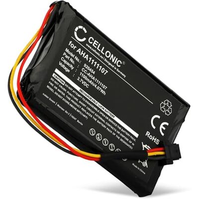 CELLONIC Bateria compatível com Tomtom GO 620, 600, Go Basic, AHA1111010 1100 mAh, 3,7 V, iões de lítio para TomTom Go Essential, 610, 4FA60, NAVIGATOR 6, GO 620 World, (2016), AHA111107, P6 CELLONIC Bateria compatível com Tomtom GO 620, 600, Go Basic, AHA1111010 1100 mAh, 3,7 V, iões de lítio para TomTom Go Essential, 610, 4FA60, NAVIGATOR 6, GO 620 World, (2016), AHA111107, P6