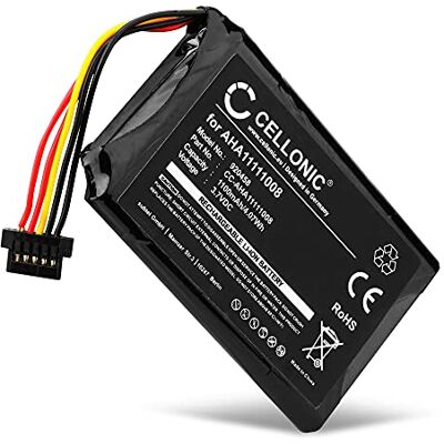 CELLONIC Bateria compatível com Tomtom 4FL50, 4FL60, 4PL60, AHA1111008 (1100 mAh-3,7 V-Ion de lítio) para TomTom GO 1005, 5000, 5100, 5200, 6100, 6200, 720, Premium X, Professional 6250, VF6P CELLONIC Bateria compatível com Tomtom 4FL50, 4FL60, 4PL60, AHA1111008 (1100 mAh-3,7 V-Ion de lítio) para TomTom GO 1005, 5000, 5100, 5200, 6100, 6200, 720, Premium X, Professional 6250, VF6P