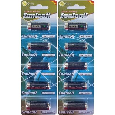 Eunicell LR1 1,5 v Pilhas alcalinas (MN9100, AM5, tamanho N, 10 unidades) Eunicell LR1 1,5 v Pilhas alcalinas (MN9100, AM5, tamanho N, 10 unidades)