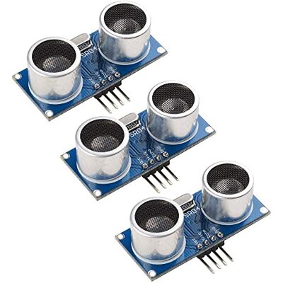 Aihasd 3 Peças HC-SR04 Módulo de sensores ultrassônicos Sensores de distância Ultrasonic Distance Sensor Para Arduino Aihasd 3 Peças HC-SR04 Módulo de sensores ultrassônicos Sensores de distância Ultrasonic Distance Sensor Para Arduino