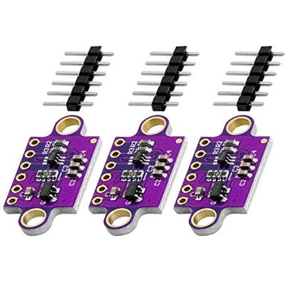 AZDelivery 3 x VL53L0X Time of Flight sensor módulo sensor de medição de distância de tempo de voo (ToF) 940n, compatível com Arduino com E-Book incluído! AZDelivery 3 x VL53L0X Time of Flight sensor módulo sensor de medição de distância de tempo de voo (ToF) 940n, compatível com Arduino com E-Book incluído!