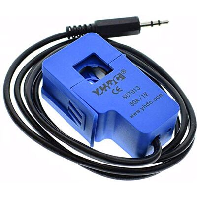 ARCELI 50A SCT-013-050 Transformador de corrente CA de núcleo dividido não invasivo para sensores para Arduino ARCELI 50A SCT-013-050 Transformador de corrente CA de núcleo dividido não invasivo para sensores para Arduino