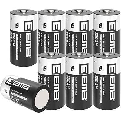 EEMB ER34615 D Cell Baterias 3,6 V Lithium baterias de alta capacidade Pilhas D de 3,6 V para água, eletricidade, gás, energia de apoio EEMB ER34615 D Cell Baterias 3,6 V Lithium baterias de alta capacidade Pilhas D de 3,6 V para água, eletricidade, gás, energia de apoio