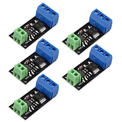HALJIA 5 unidades FR120N módulo MOS módulo de controlo MOSFET módulo de efeito de campo isolamento MOSFET/MOS tubo módulo FET relé de substituição HALJIA 5 unidades FR120N módulo MOS módulo de controlo MOSFET módulo de efeito de campo isolamento MOSFET/MOS tubo módulo FET relé de substituição