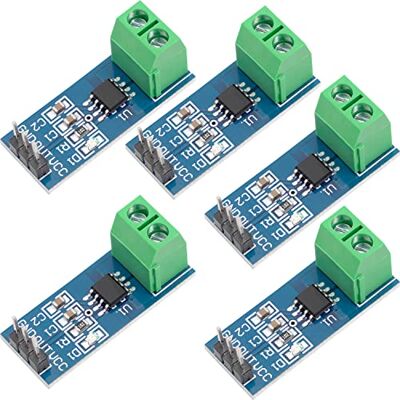 AZDelivery 5 x ACS712 Sensor de corrente 30A módulo de faixa de medição compatível com Arduino com E-Book incluído! AZDelivery 5 x ACS712 Sensor de corrente 30A módulo de faixa de medição compatível com Arduino com E-Book incluído!