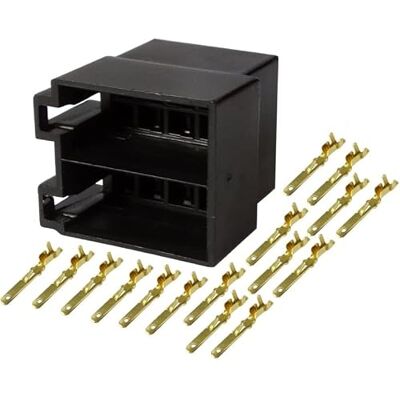 sound-way Conector ISO de 16 pinos universal Power Beam + altifalantes de som tomada de altifalantes sound-way Conector ISO de 16 pinos universal Power Beam + altifalantes de som tomada de altifalantes