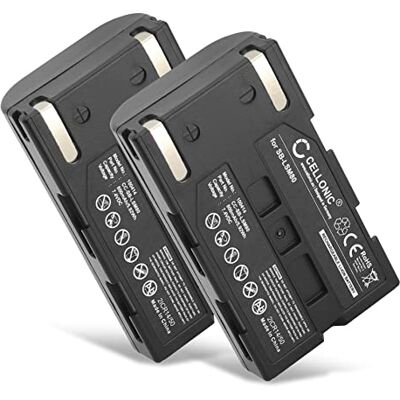 CELLONIC 2X bateria compatível com Samsung SC-D263, SC-D351, SB-LSM160 800 mAh, 7,4 V, iões de lítio para Samsung SC-D352, SC-D353, VP-D351, VP-D352, SB-LSM320, SB-LSM80 CELLONIC 2X bateria compatível com Samsung SC-D263, SC-D351, SB-LSM160 800 mAh, 7,4 V, iões de lítio para Samsung SC-D352, SC-D353, VP-D351, VP-D352, SB-LSM320, SB-LSM80