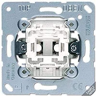 Jung 501U Mecanismo de interruptor 10 AX / 250 V~, interruptor unipolar Jung 501U Mecanismo de interruptor 10 AX / 250 V~, interruptor unipolar