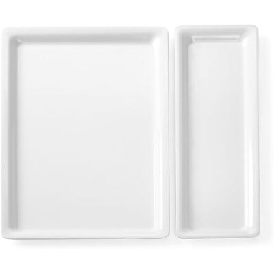 HENDI Bandejas de astronorm de borda fina melamina GN 1/1-530 x 325 x (H)20 mm HENDI Bandejas de astronorm de borda fina melamina GN 1/1-530 x 325 x (H)20 mm