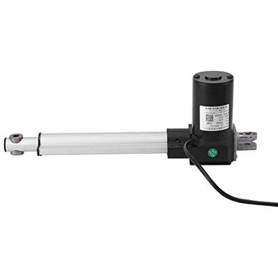 Walfront Atuador linear 12 V DC motor Heavy Duty 6000N 600 kg 5 mm / s corrida 100 500 mm motor de carga elétrica IP54 metal (500 mm) Walfront Atuador linear 12 V DC motor Heavy Duty 6000N 600 kg 5 mm / s corrida 100 500 mm motor de carga elétrica IP54 metal (500 mm)